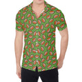 American Football Ball Pattern Print Men's Shirt