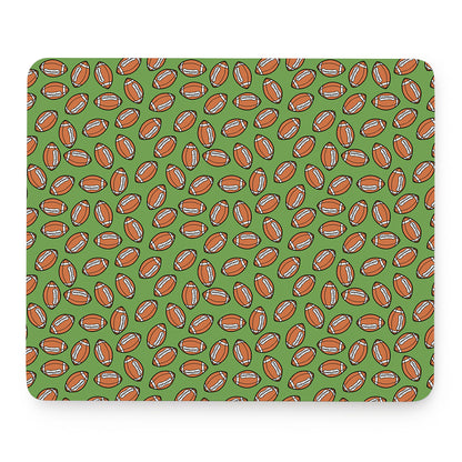 American Football Ball Pattern Print Mouse Pad