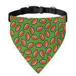 American Football Ball Pattern Print Over The Collar Dog Bandana