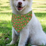 American Football Ball Pattern Print Over The Collar Dog Bandana