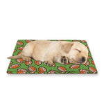 American Football Ball Pattern Print Pet Cooling Mat Cover