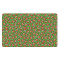 American Football Ball Pattern Print Polyester Doormat