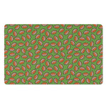 American Football Ball Pattern Print Polyester Doormat