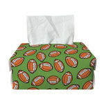 American Football Ball Pattern Print Rectangle Tissue Box Cover