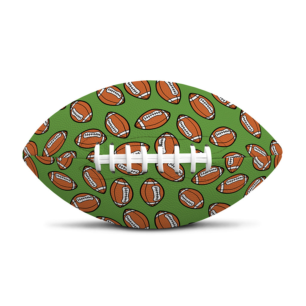 American Football Ball Pattern Print Rugby Ball