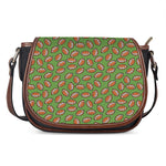 American Football Ball Pattern Print Saddle Bag