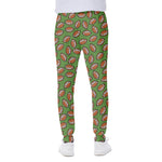 American Football Ball Pattern Print Scuba Joggers