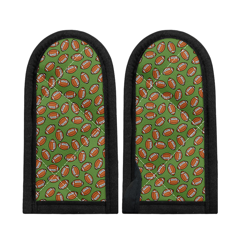 American Football Ball Pattern Print Skillet Handle Cover