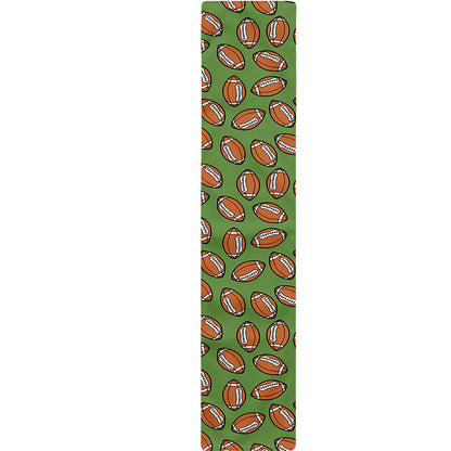 American Football Ball Pattern Print Table Runner