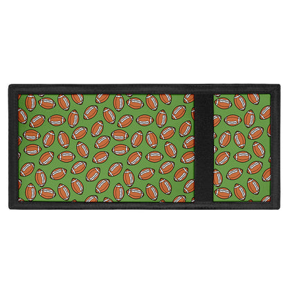 American Football Ball Pattern Print Trifold Wallet
