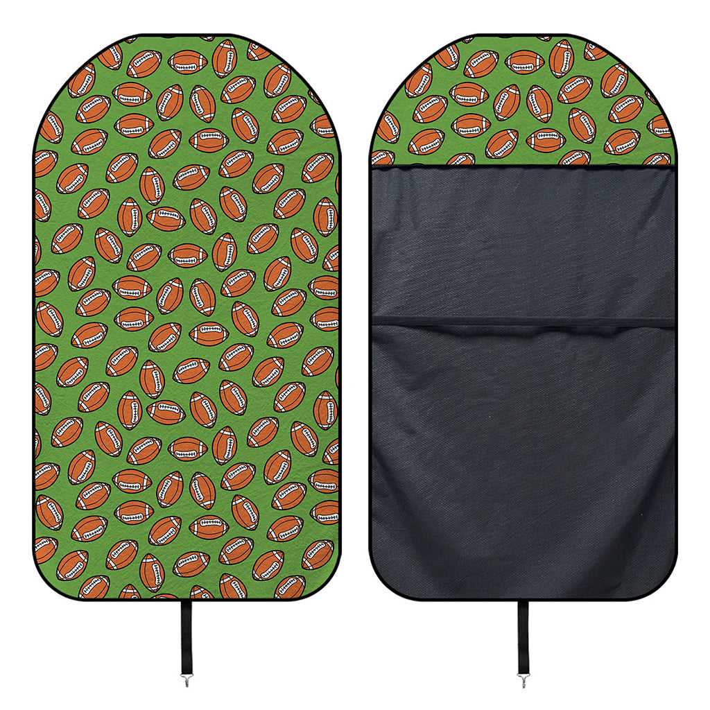 American Football Ball Pattern Print Waterproof Car Seat Cover