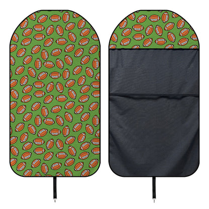 American Football Ball Pattern Print Waterproof Car Seat Cover