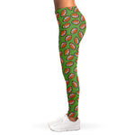 American Football Ball Pattern Print Women's Leggings