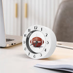 American Football Ball Print Alarm Clock