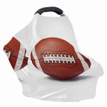 American Football Ball Print Baby Seat Cover