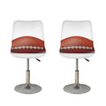 American Football Ball Print Bar Stool Covers