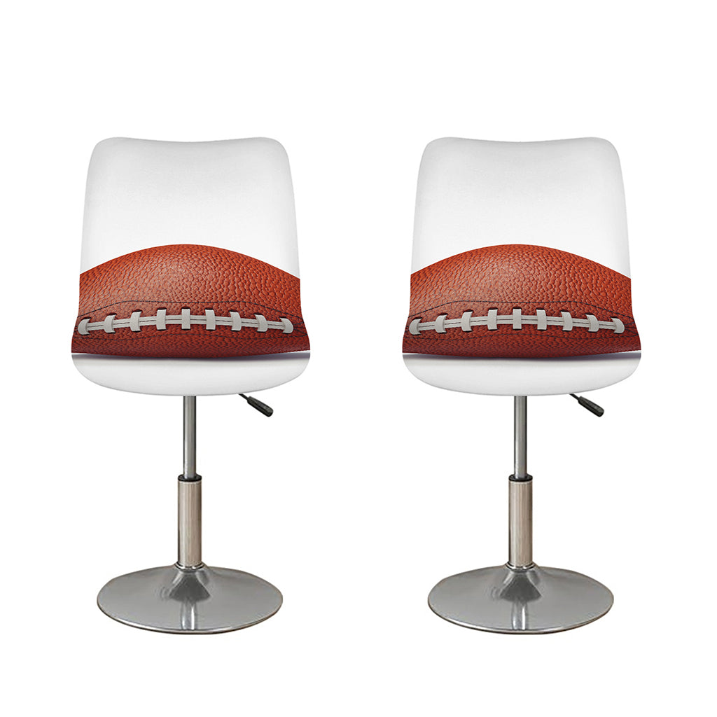 American Football Ball Print Bar Stool Covers