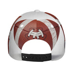 American Football Ball Print Baseball Cap
