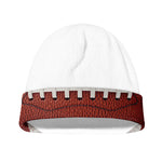 American Football Ball Print Beanie