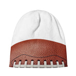 American Football Ball Print Beanie