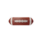 American Football Ball Print Bed Runner
