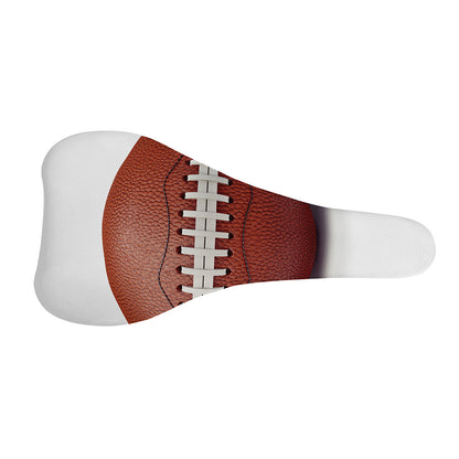 American Football Ball Print Bicycle Seat Cover