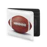 American Football Ball Print Bifold Wallet