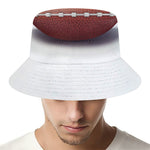 American Football Ball Print Bucket Hat