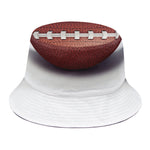 American Football Ball Print Bucket Hat