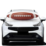 American Football Ball Print Car Windshield Snow Cover