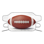 American Football Ball Print Car Windshield Snow Cover