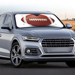 American Football Ball Print Car Windshield Sun Shade