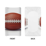 American Football Ball Print Changing Pad Cover
