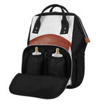 American Football Ball Print Diaper Bag