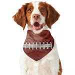 American Football Ball Print Dog Bandana