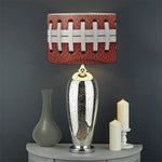 American Football Ball Print Drum Lamp Shade
