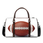 American Football Ball Print Duffle Bag