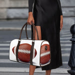 American Football Ball Print Duffle Bag