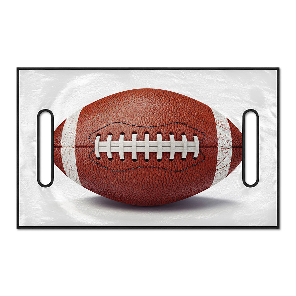 American Football Ball Print Golf Cart Seat Cover