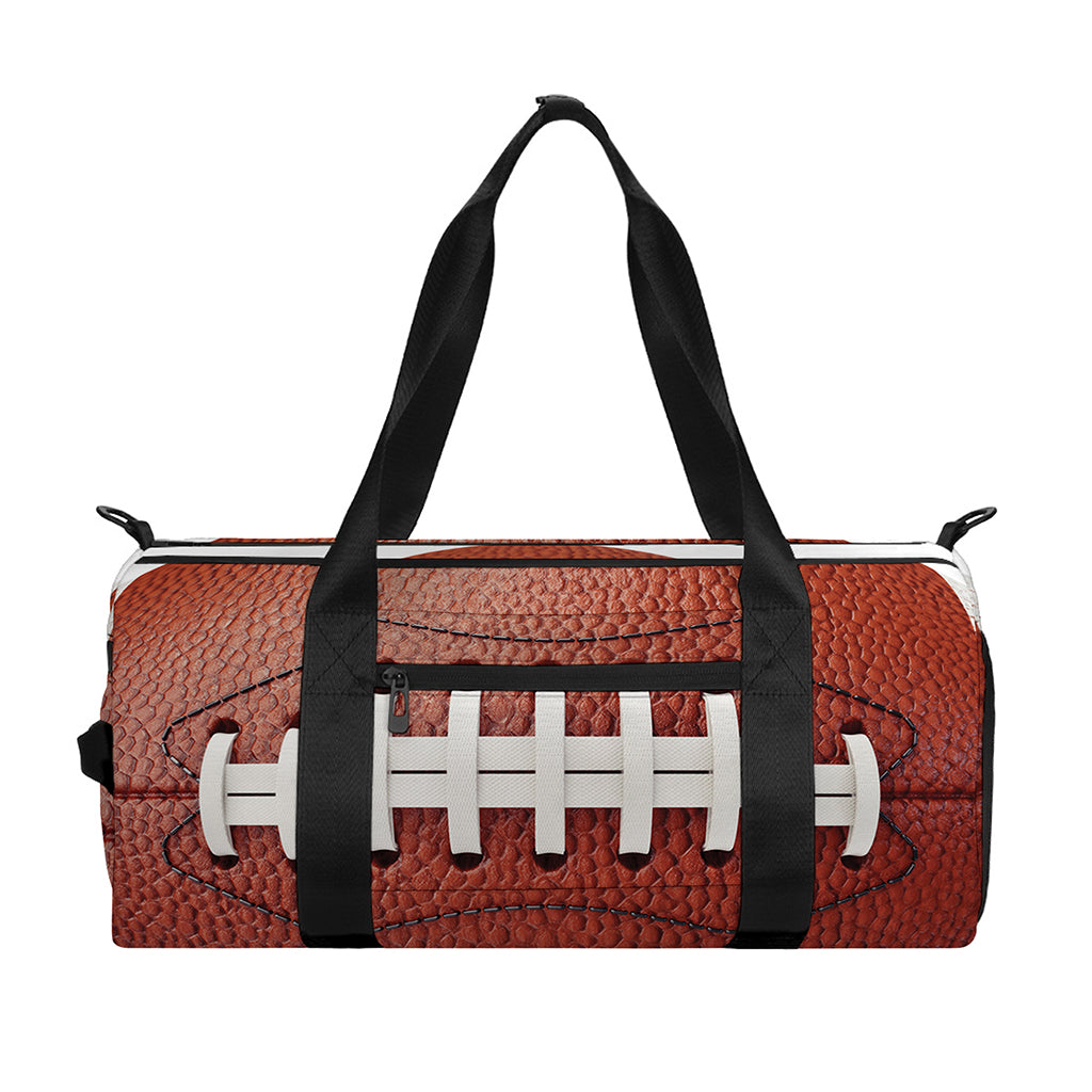American Football Ball Print Gym Bag