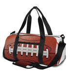 American Football Ball Print Gym Bag