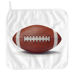 American Football Ball Print Hand Towel