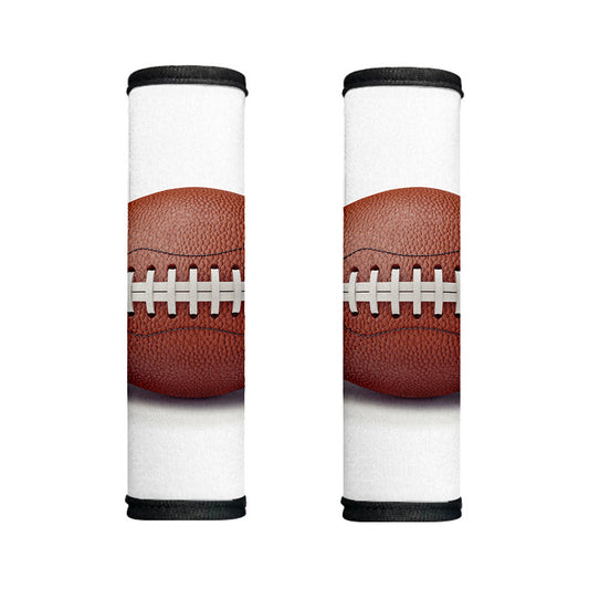 American Football Ball Print Handle Covers