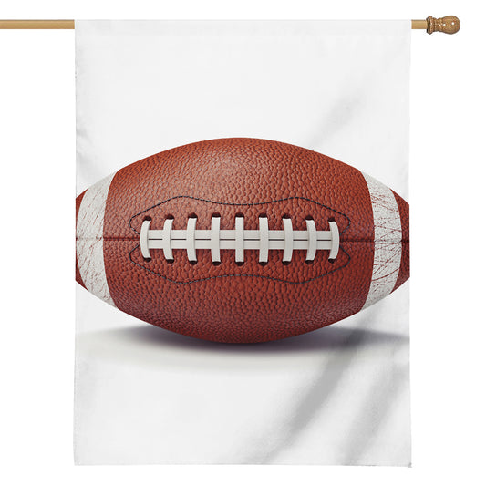 American Football Ball Print House Flag