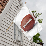 American Football Ball Print House Flag