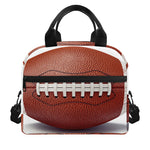 American Football Ball Print Insulated Lunch Bag