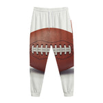 American Football Ball Print Jogger Pants