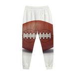 American Football Ball Print Jogger Pants
