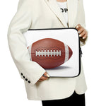 American Football Ball Print Laptop Sleeve