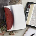 American Football Ball Print Leather Bible Cover